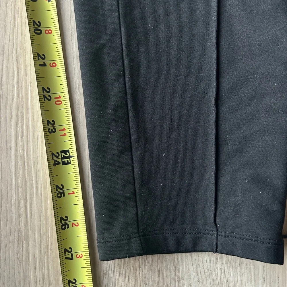 Lauren Ralph Lauren Active Pants L Black Wide Waistband Stretch Lounge Athletic